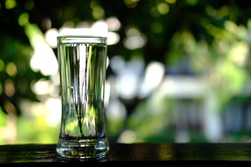 glass of water