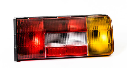 Obraz premium Sharp realistic photo of car rear lamp cluster