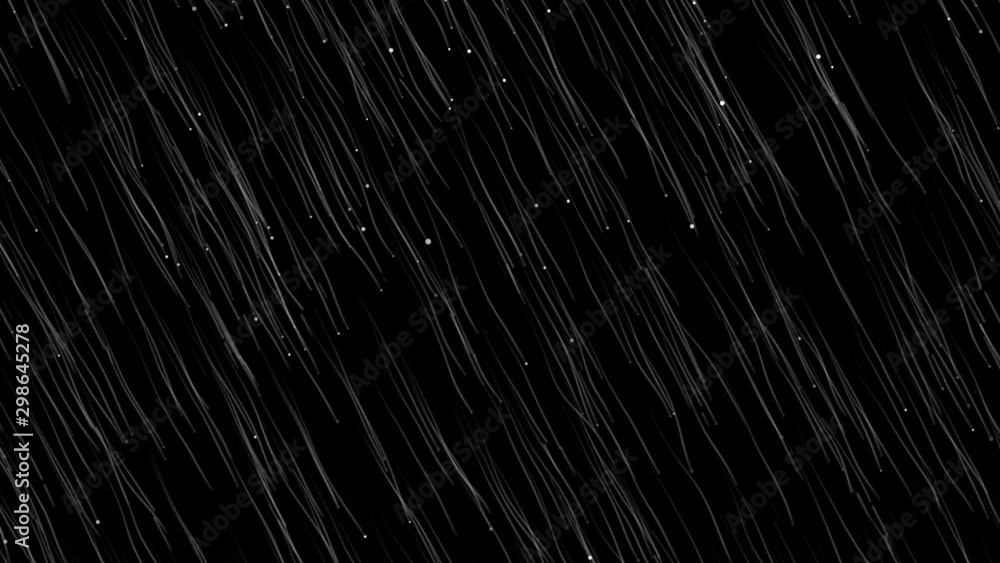 Poster 4k. falling particles. chritmas rain. falling particle trails.