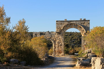 Uzunkaburch, place of worship of the kingdom of Alb, Turkey