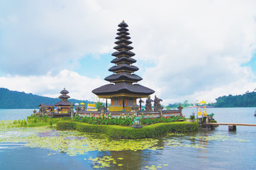 old town bali sea mountain tourist destination indonesia