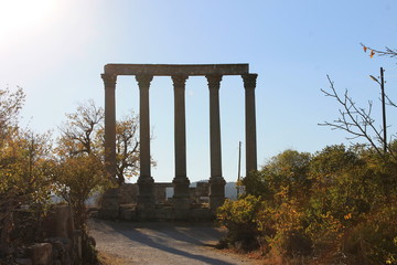 Uzunkaburch, place of worship of the kingdom of Alb, Turkey