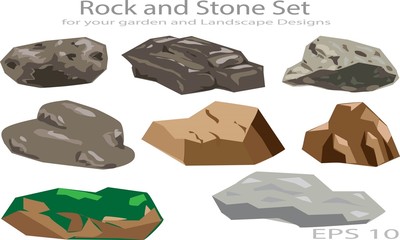 Rock and Stone Nature Set