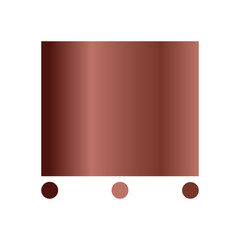 Bronze Copper Metal foil abstract background with modern vector gradient style, Vector Illustration eps 10