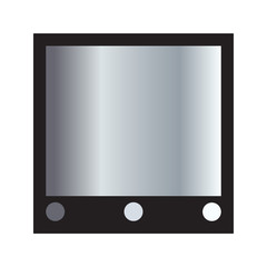 Silver Metal foil abstract background with modern vector gradient style, Vector Illustration eps 10