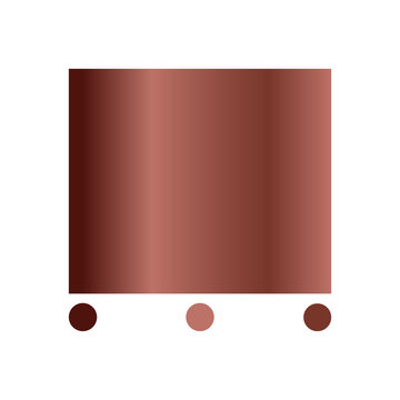 Bronze Copper Metal foil abstract background with modern vector gradient style, Vector Illustration eps 10