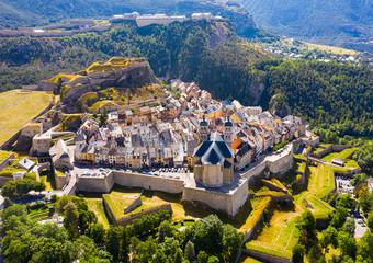 Aerial view of Briancon