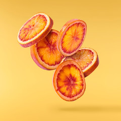 Fresh ripe blood orange