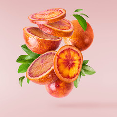 Fresh ripe blood orange