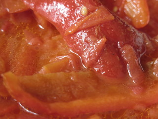 Lecho-canned sweet pepper