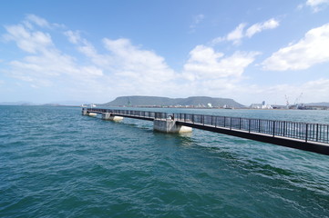 Fototapeta premium 高松港の風景