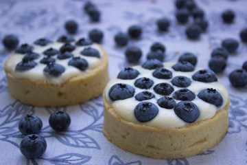 blueberry tart