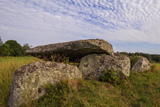 Stoneage tomb in Vårkumla, Falköping, Sweden