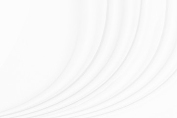 White cloth background  with soft waves.