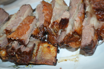 Brazilian Food Roast Beef Ribs