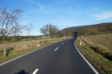 Landstraße von Abtswind nach Geiselwind