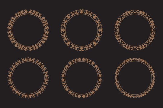 Abstract Circle Ornamental Collection