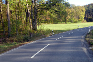 Landstraße von Abtswind nach Geiselwind