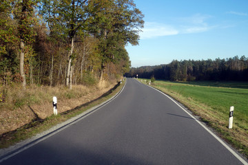 Landstraße von Abtswind nach Geiselwind