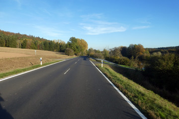staatsstraße 2262 von Schlüsselfeld nach Reichmannsdorf