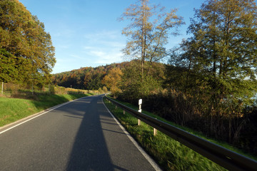 Albacher Straße von Reichmannsdorf nach Mühlhausen