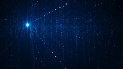  Abstract technology  big data background concept. Motion of digital data flow. Transferring of big data. Transfer and storage of data sets , block chain, server,  hi-speed internet.