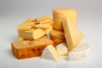Cheese Assortments. Still Life.