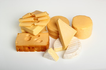 Cheese Assortments. Still Life.
