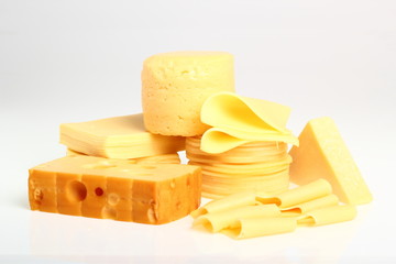 Cheese Assortments. Still Life.