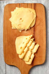 Cheese slices