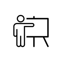 White board icon