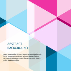 abstract background polygons in modern style,vector illustration