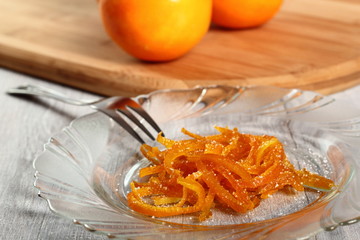 Candied Orange Zest