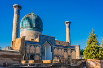 Guri Amir, a mausoleum of the Asian conqueror Timur in Samarkand