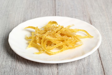 Candied Lemon Zest