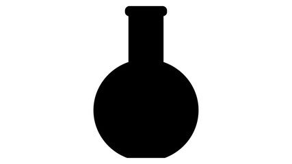 Flask icon vector design. Science icons 