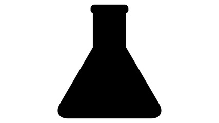 Flask icon vector design. Science icons 