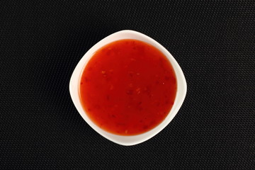 Chili Sauce in Bowl