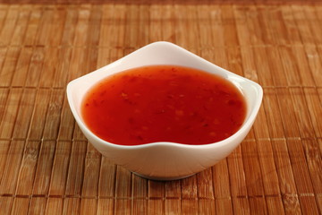 Chili Sauce in Bowl