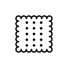 Biscuit snack icon
