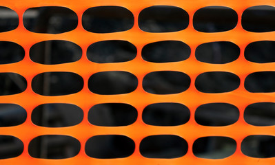 Abstract texture orange with black, mesh with oval cells