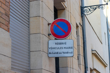 Interdiction de stationner