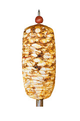 Traditional Turkish Doner Kebab meat. Shawarma or gyros. Turkish, greek or middle eastern arab...