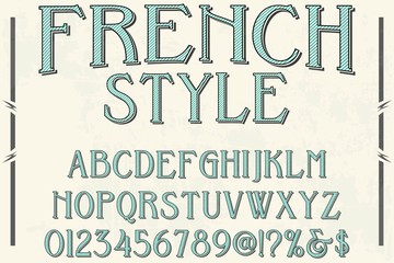 abc Font alphabet  Alphabet Font. Typography modern style gold font set. vector illustration label design french style