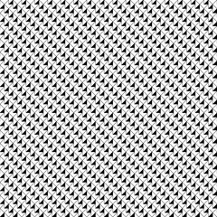 Pattern with regular black and white triangles.