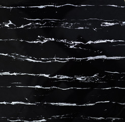 Panele Szklane  kafelek z płynnym atramentem czarno-biały abstrakcyjny wzór
