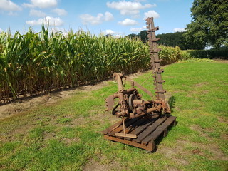 Alte Bauernhof Maschine