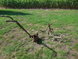Alte Handmaschine f&uuml;r einen Bauernhof