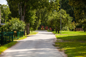 alley in the park