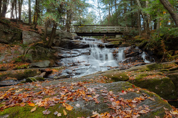 Potts Falls of Bracebridge, In Autumn